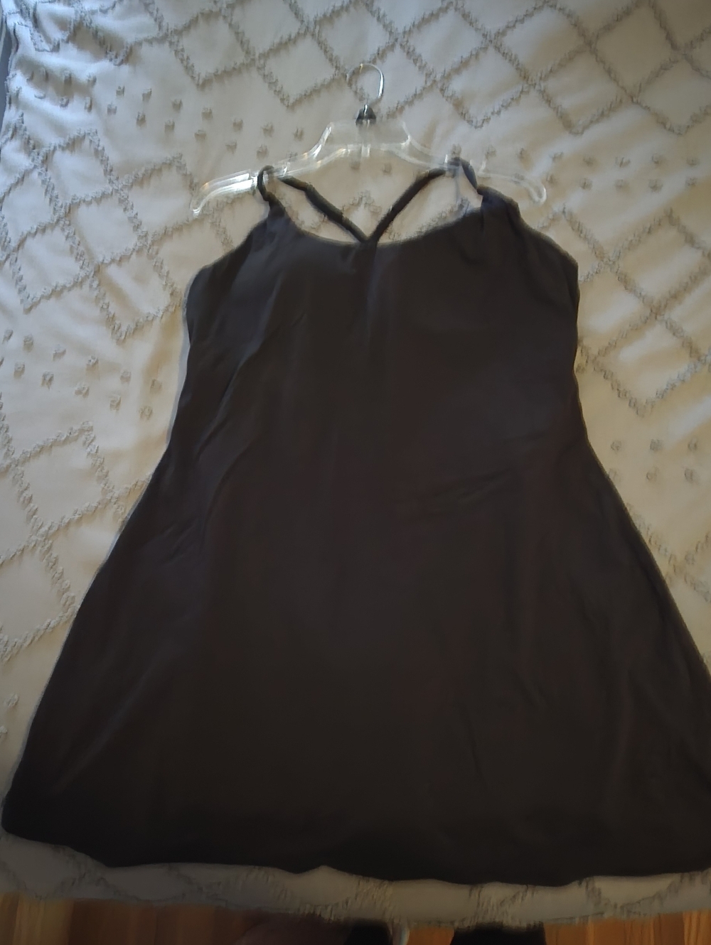 Halara Softly Zero Plush Easy Peasy Dress - XL - Black